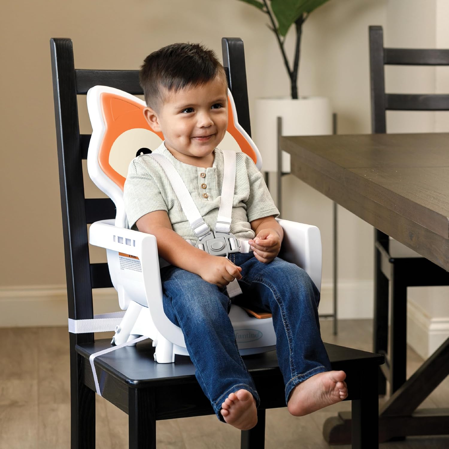 Infantino Grow-with-Me 4-in-1 Convertible High Chair, Fox-Theme by Blue Box Kids