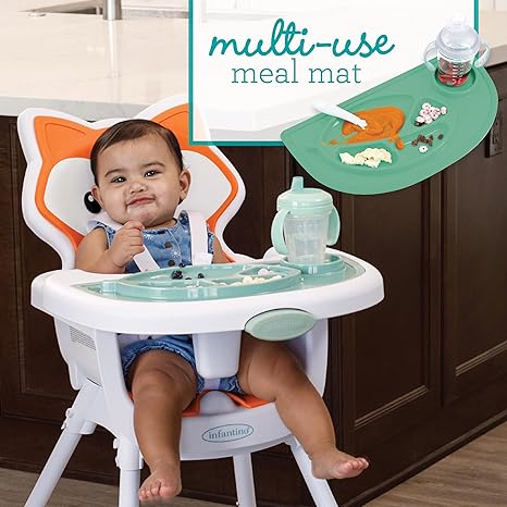 Infantino Grow-with-Me 4-in-1 Convertible High Chair, Fox-Theme by Blue Box Kids