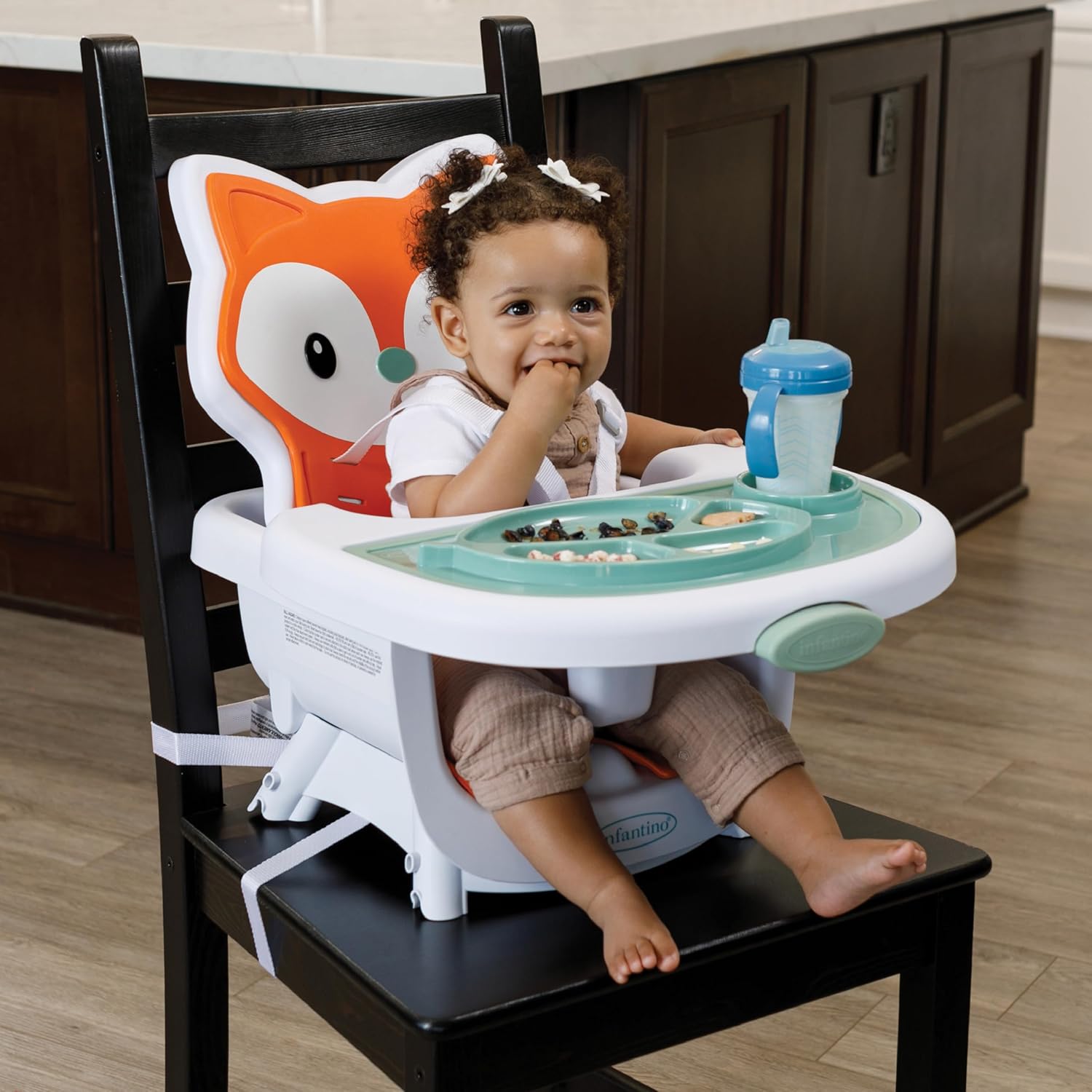 Infantino Grow-with-Me 4-in-1 Convertible High Chair, Fox-Theme by Blue Box Kids