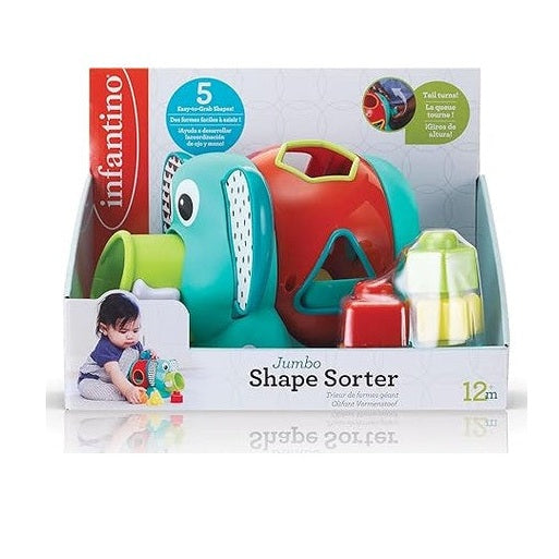 Infantino Jumbo Shape Sorter by Blue Box Kids