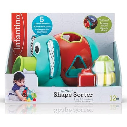 Infantino Jumbo Shape Sorter by Blue Box Kids