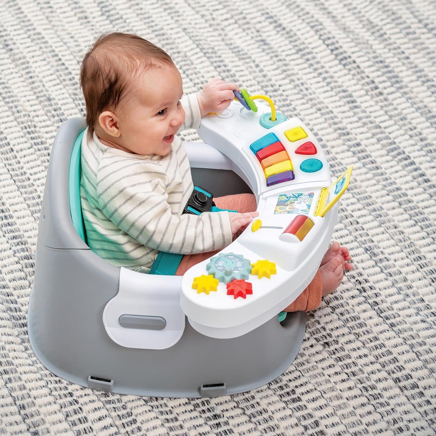 Infantino Music & Lights 3-in-1 Discovery Seat and Booster by Blue Box Kids