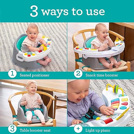 Infantino Music & Lights 3-in-1 Discovery Seat and Booster by Blue Box Kids