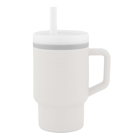 Infantino - My 1st Tumbler Silicone Cup with Straw and Handle by Blue Box Kids