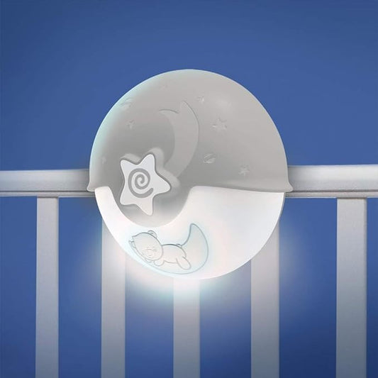 Infantino Projector Lamp, Plastic, (White/Grey) by Blue Box Kids