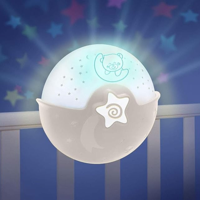 Infantino Projector Lamp, Plastic, (White/Grey) by Blue Box Kids