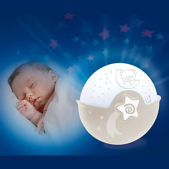 Infantino Projector Lamp, Plastic, (White/Grey) by Blue Box Kids