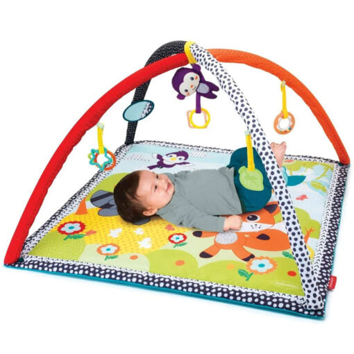 Infantino Safari Activity Gym & Play Mat 76 x 76 cm by Blue Box Kids