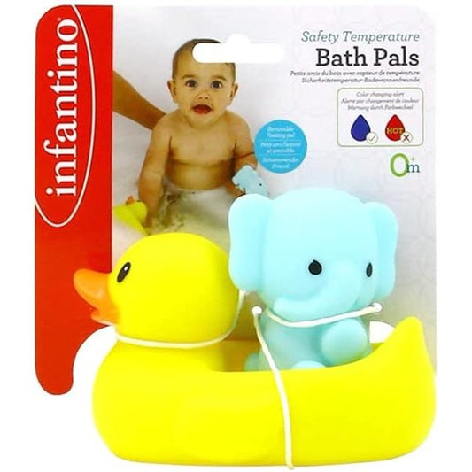 Infantino Safety Temperature Bath Pals Baby Water Toys by Blue Box Kids