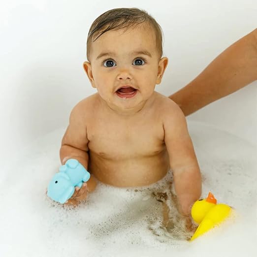 Infantino Safety Temperature Bath Pals Baby Water Toys by Blue Box Kids