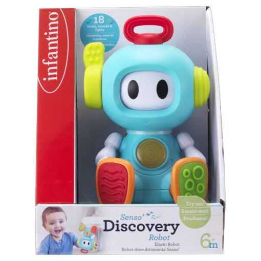 Infantino Senso Discovery Robot Sensory Toy by Blue Box Kids
