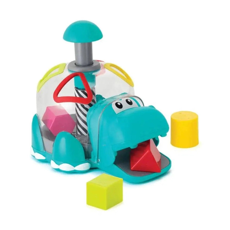 Infantino – Shape Sorting Hippo by Blue Box Kids