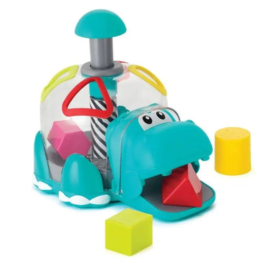 Infantino – Shape Sorting Hippo by Blue Box Kids