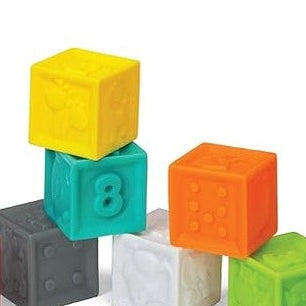 Infantino Squeeze and Stack Block Set by Blue Box Kids