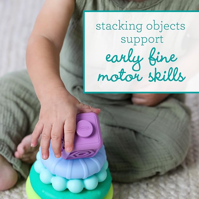 Infantino Stackables Activity Playset by Blue Box Kids