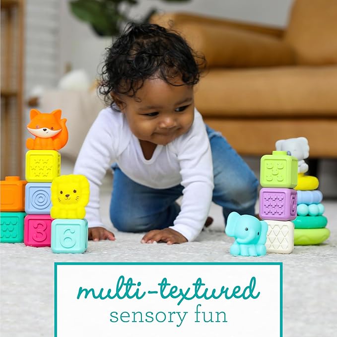 Infantino Stackables Activity Playset by Blue Box Kids
