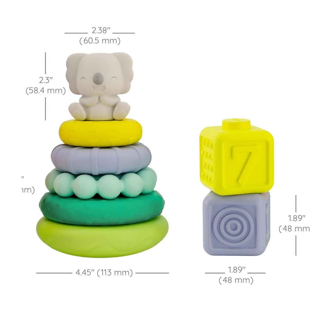 Infantino Stackables Activity Playset by Blue Box Kids