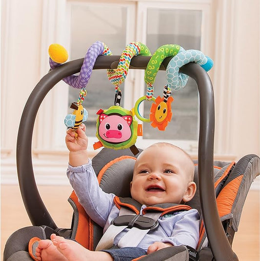 Infantino Stretch & Spiral Activity Toy by Blue Box Kids