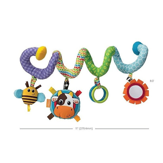 Infantino Stretch & Spiral Activity Toy by Blue Box Kids
