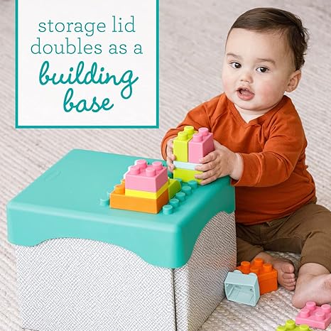 Infantino Super Soft Building Block Activity Station by Blue Box Kids
