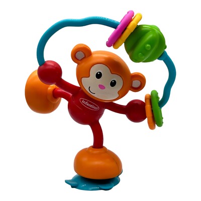 Infantino Monkey Stick & Spin High Chair Pal by NEW LAND