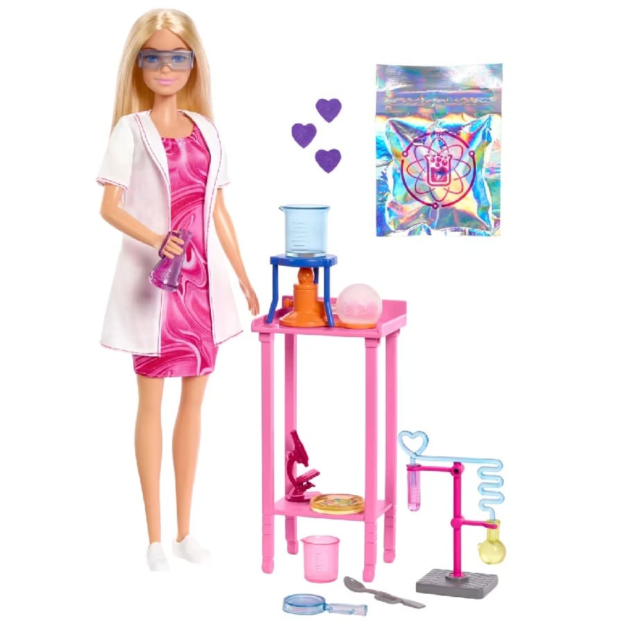BARBIE  Scientist Playset