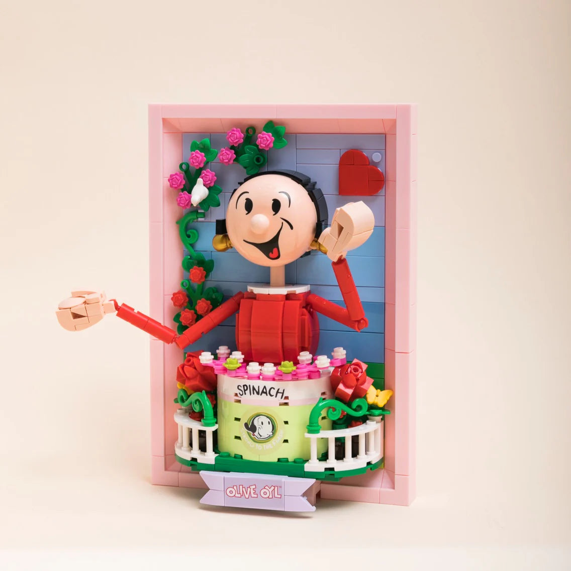 POPEYE OLIVE OYL 3D PICTURE (86404)