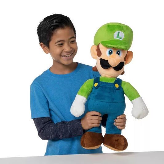 World of Nintendo Jumbo luigi Plush by JAKKS Pacific