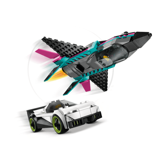LEGO Jet vs. Car (60489) by LEGO