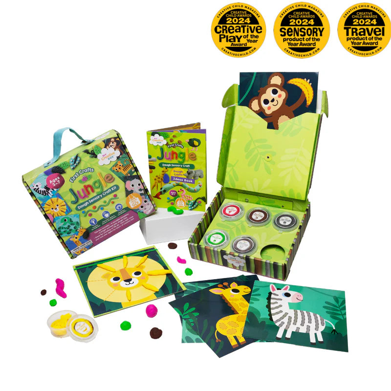 Jungle Dough Sensory Craft Kit by My Creative Box