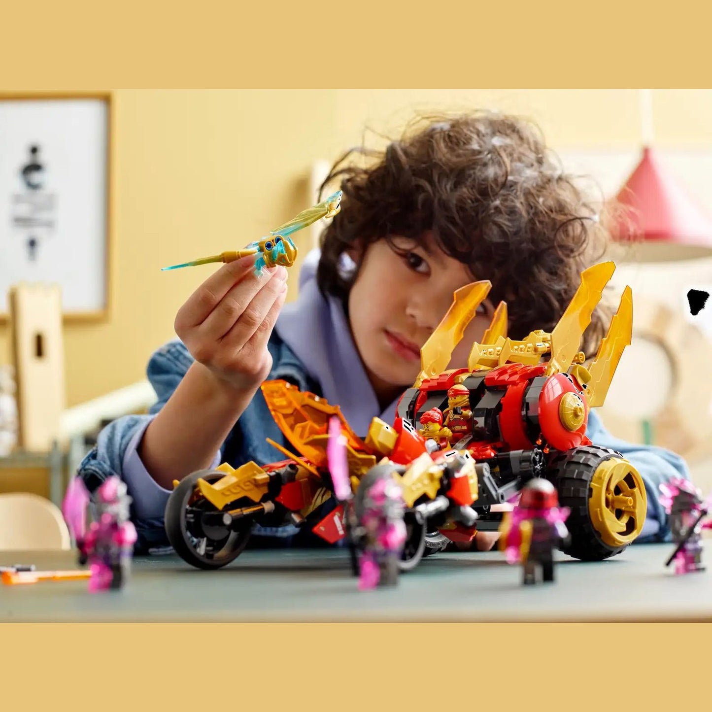 LEGO KAI'S GOLDEN DRAGON RAIDER (71773) by LEGO