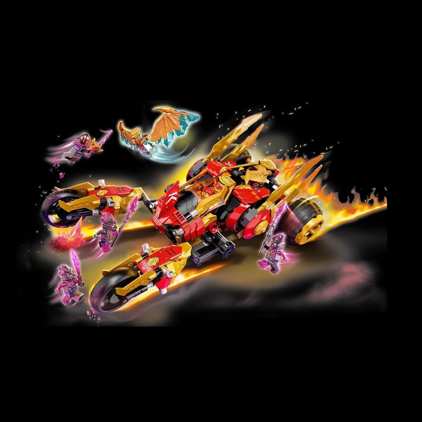 LEGO KAI'S GOLDEN DRAGON RAIDER (71773) by LEGO