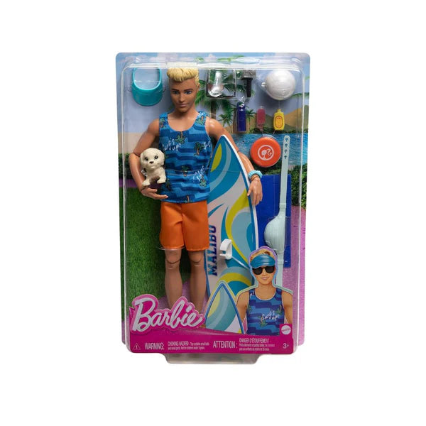 KEN SURFER DOLL PLAYSET by Mattel