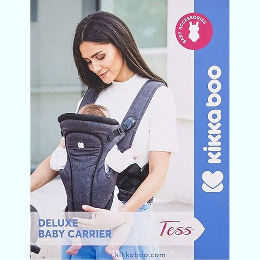 KIKKA BOO Baby Carrier Tess Black by Kikkaboo