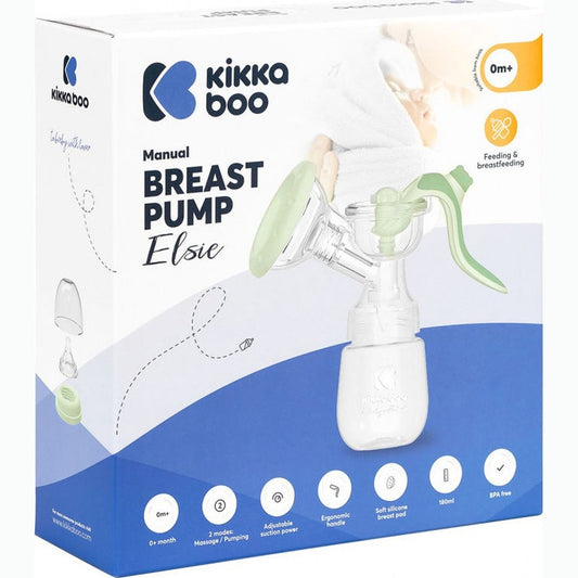 KIKKA BOO MANUAL BREAST PUMP 'ELSIE' by Kikkaboo
