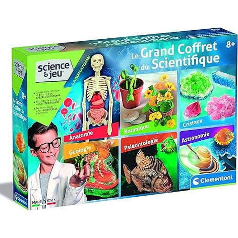 LE GRAND COFFRET DU SCIENTIFIQUE by Clementoni
