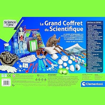 LE GRAND COFFRET DU SCIENTIFIQUE by Clementoni