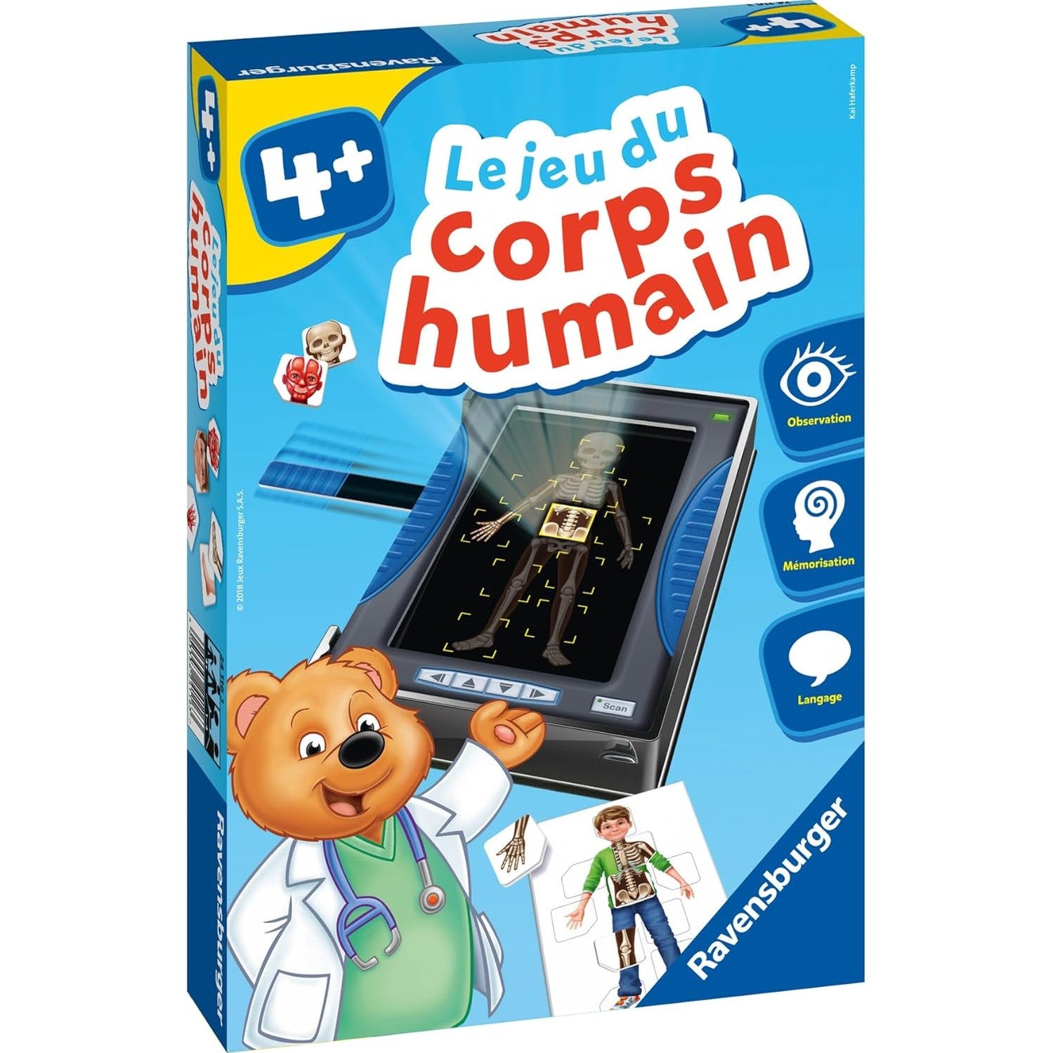 LE JEU DU CORPS HUMAIN by Ravensburger