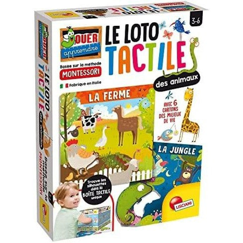 LE LOTO TACTILE DES ANIMAUX by Lisciani