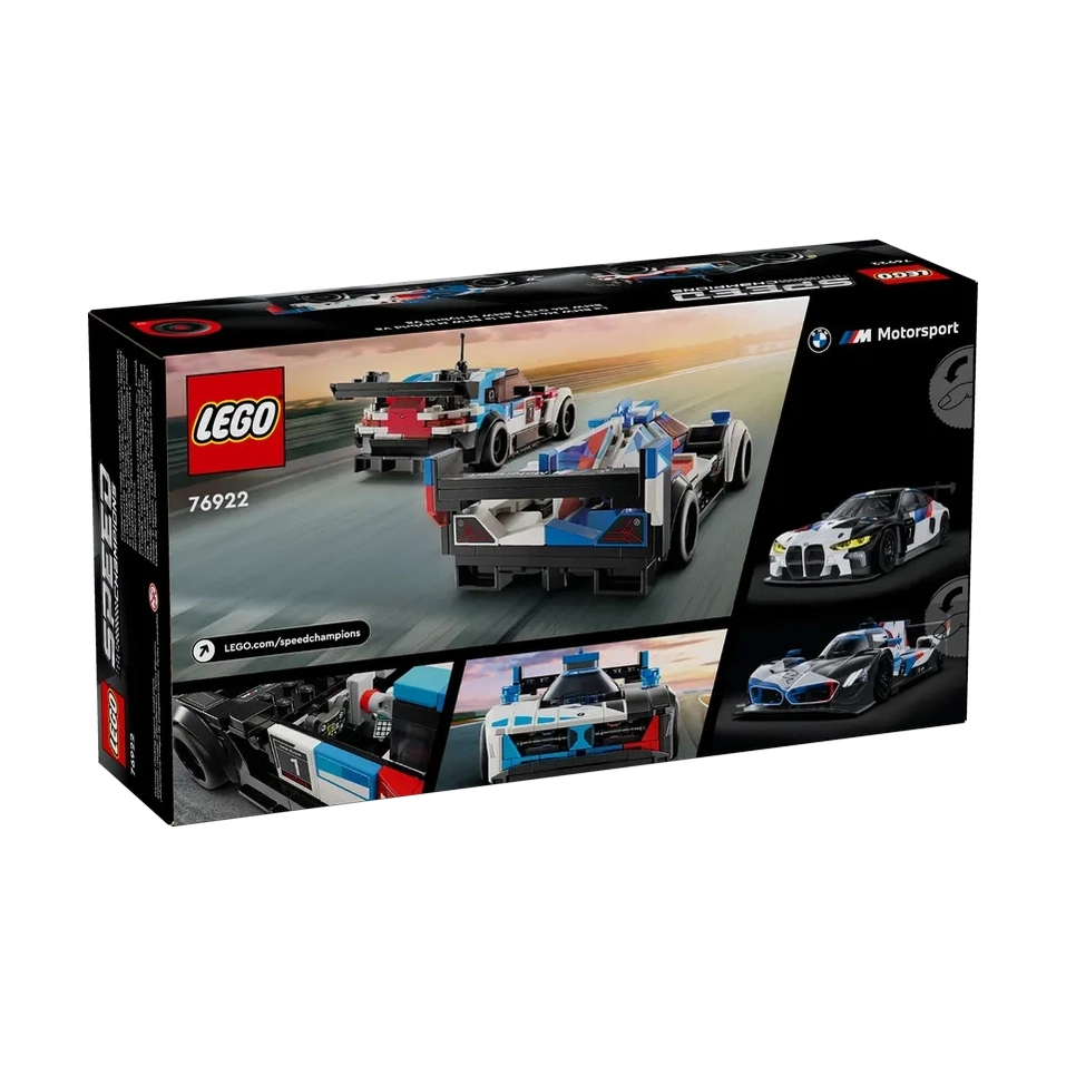 LEGO BMW M4 GT3 & BMW M Hybrid V8 (76922) by LEGO
