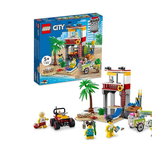 LEGO City Beach Lifeguard Station (60238) by LEGO