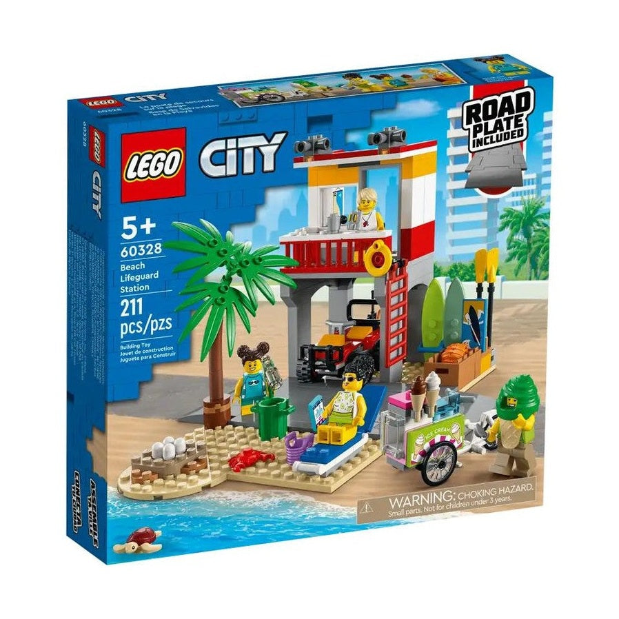 LEGO City Beach Lifeguard Station (60238) by LEGO