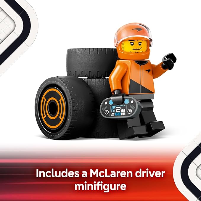 LEGO City F1 Driver with McLaren Race Car (60442) by LEGO
