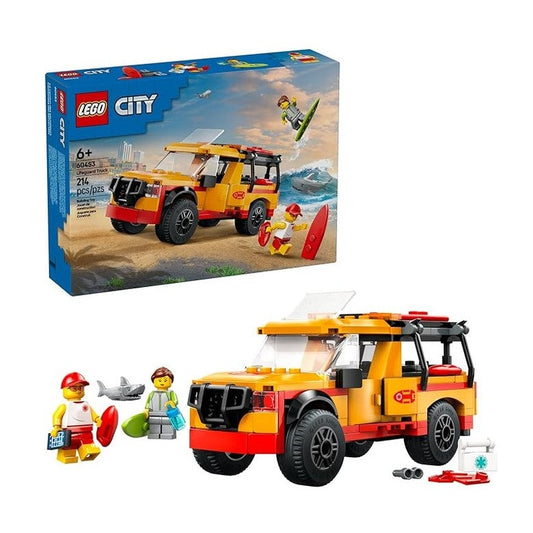 LEGO City Lifeguard Beach Rescue Truck playset (60453) by LEGO