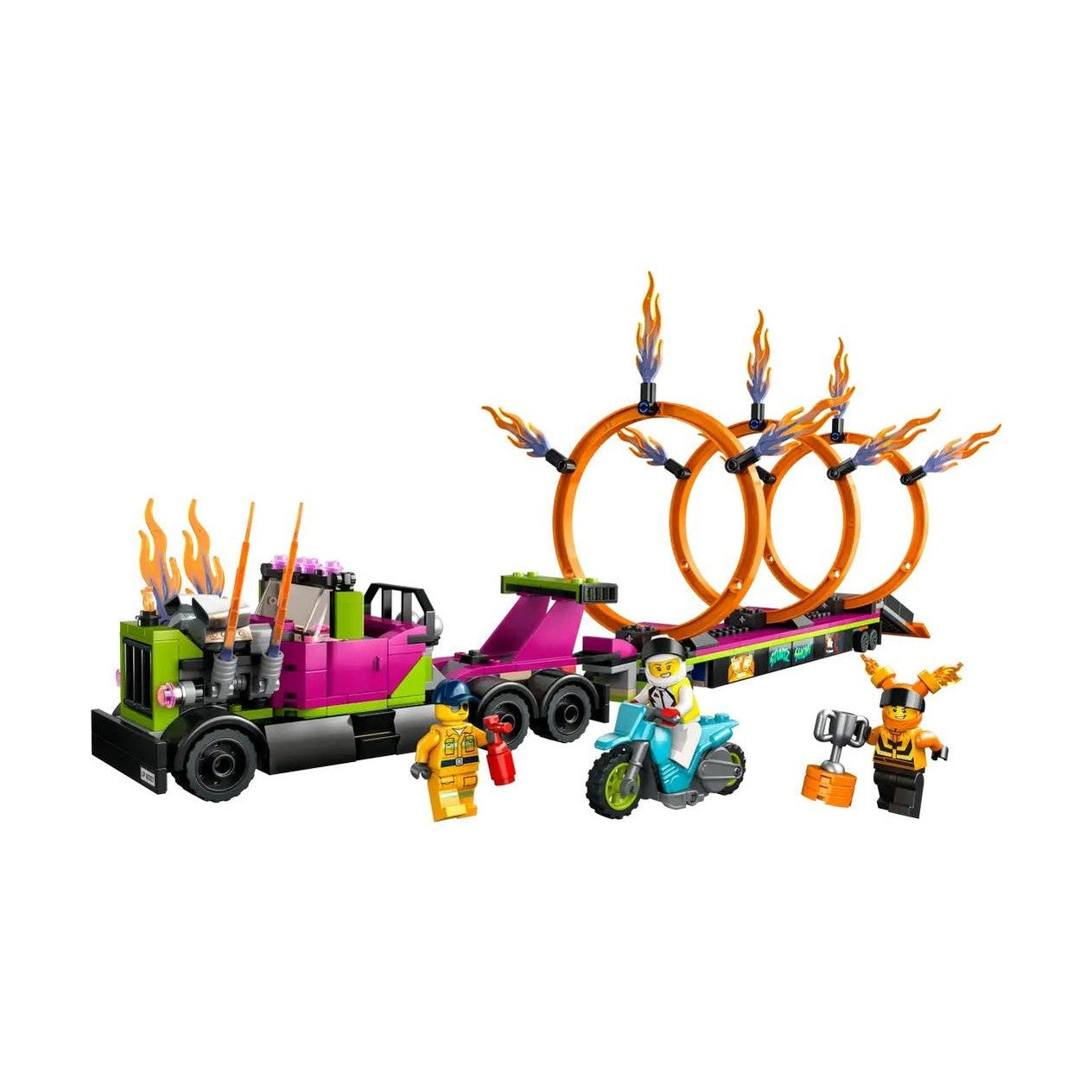 LEGO City Stunt Truck and Ring Of Fire Challenge (60357) by LEGO