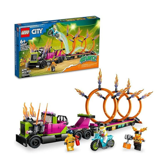LEGO City Stunt Truck and Ring Of Fire Challenge (60357) by LEGO