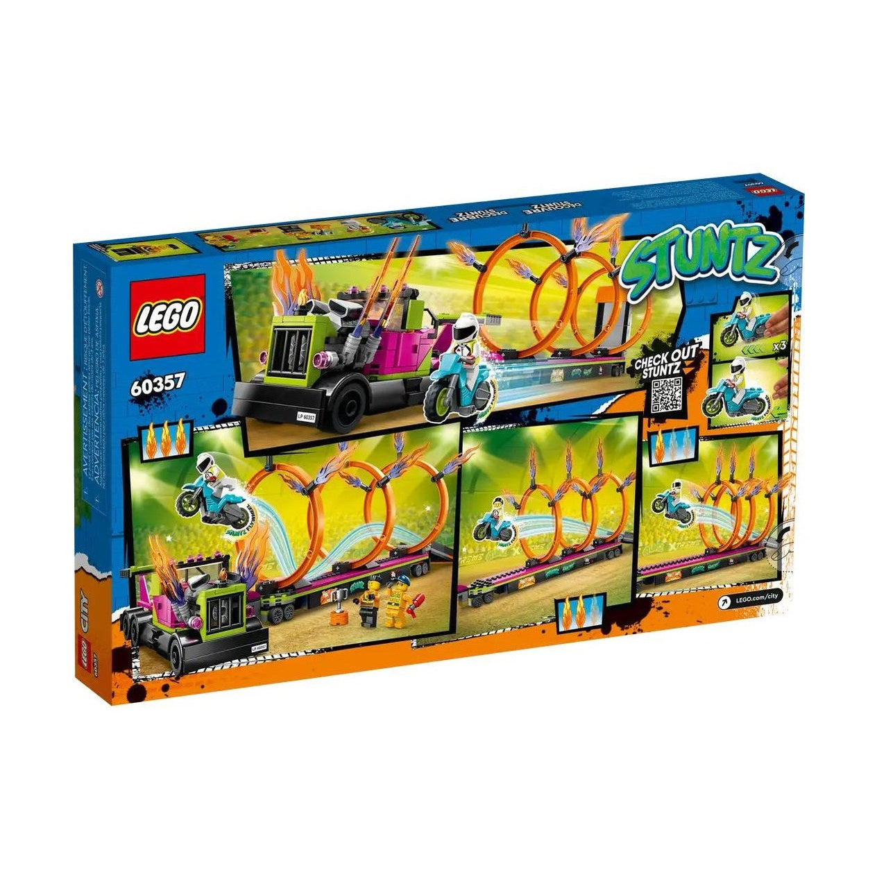 LEGO City Stunt Truck and Ring Of Fire Challenge (60357) by LEGO