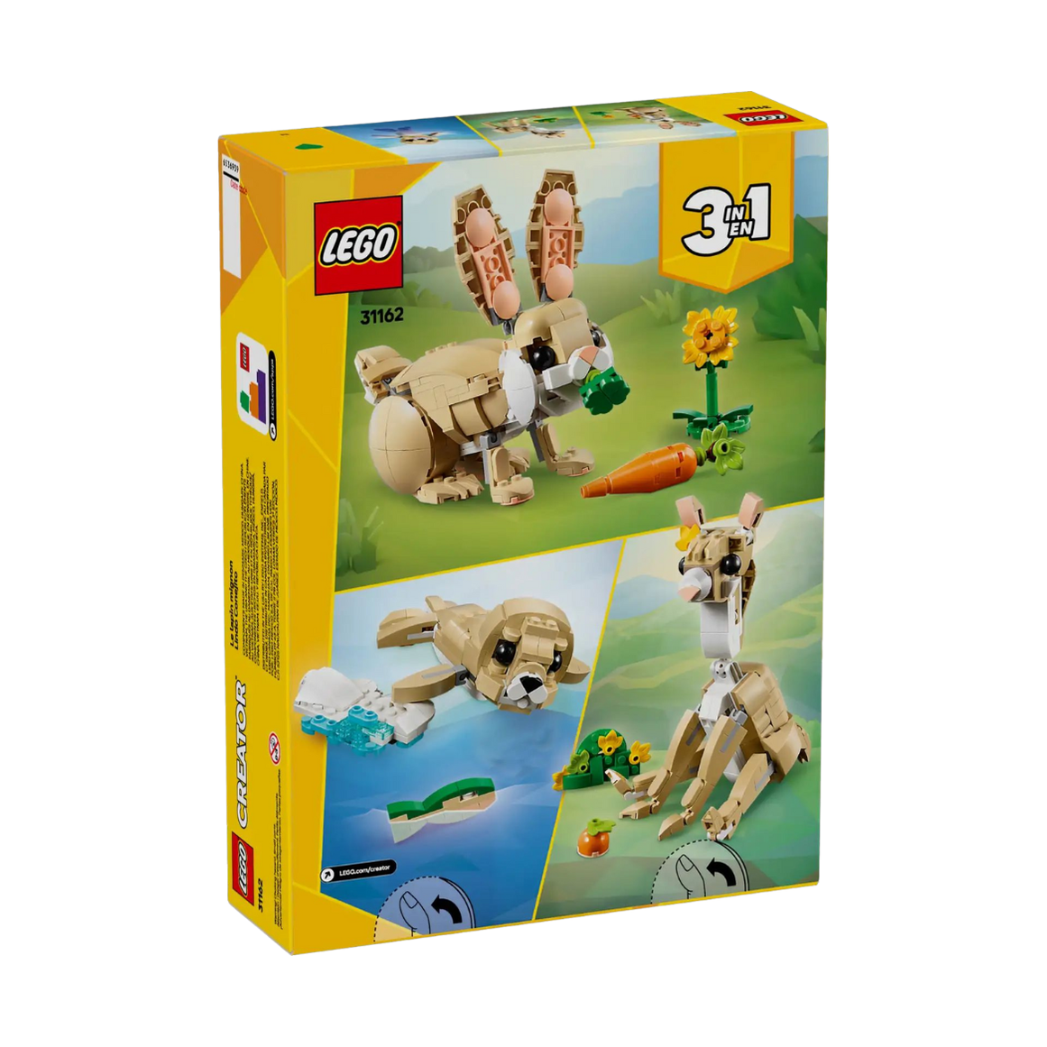 LEGO Creator 3in1 Cute Bunny (31162) by LEGO