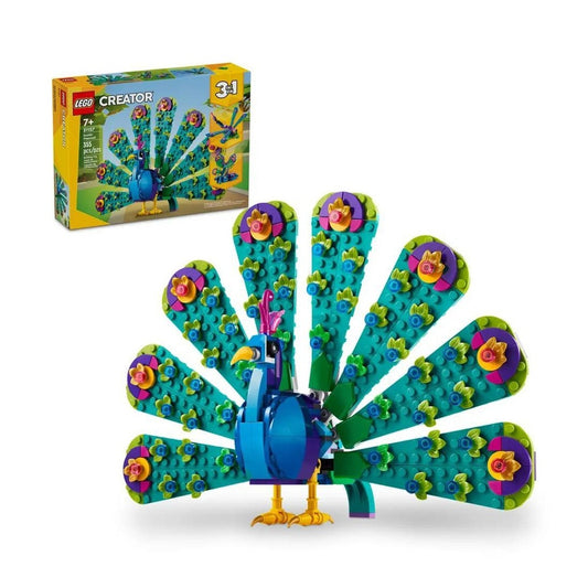 LEGO Creator 3in1 Exotic Peacock (31157) by LEGO