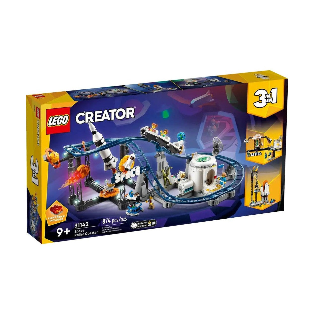 LEGO Creator 3in1 Space Roller Coaster (31142) by LEGO